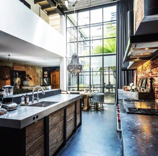Top 50 Best Industrial Interior Design Ideas - Raw Decor ...