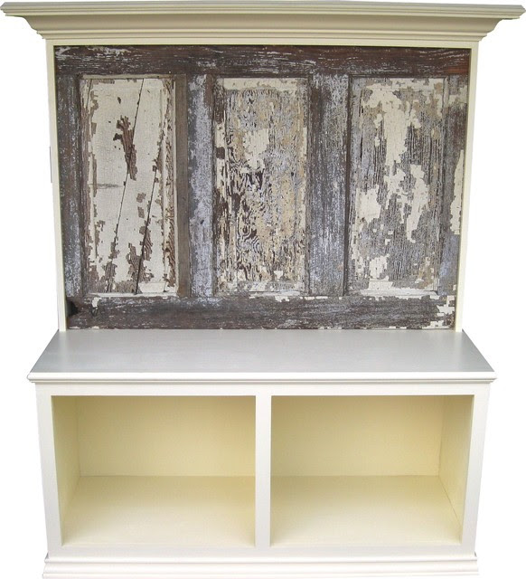 Bench seats made using doors - eclectic - benches - dallas - by ...