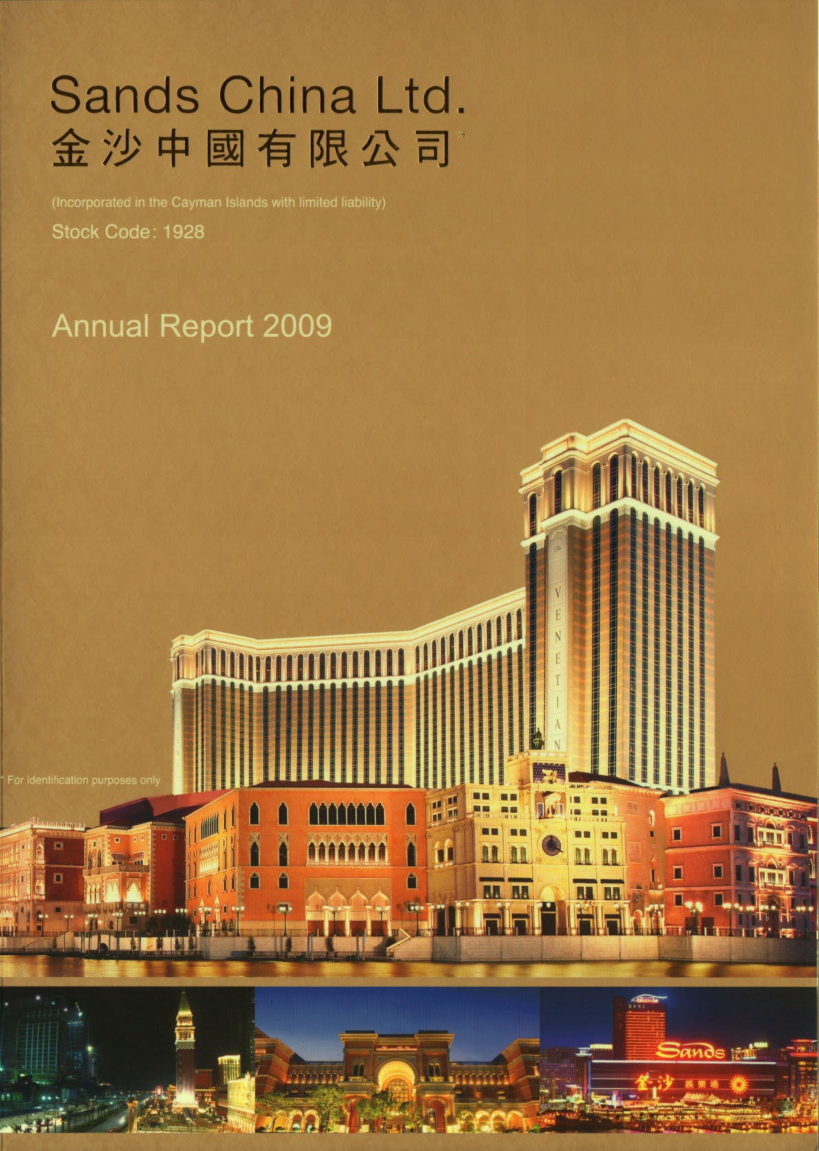 how letter cover Competition Vision Sands Awards Report  2009 Annual LACP