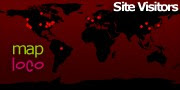 Locations of Site Visitors
