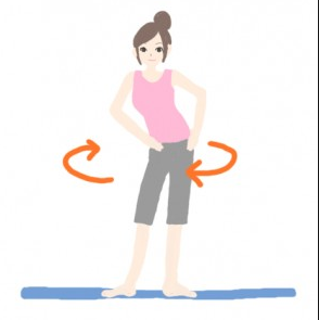 腰回しダイエットの方法 にしのんブログ