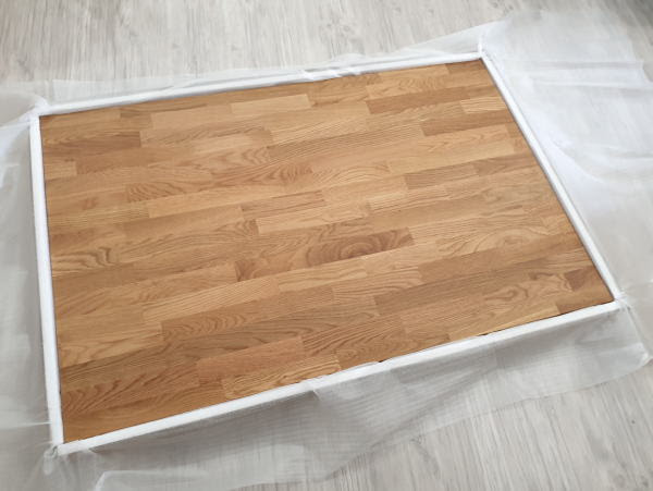 サイズが選べる天然木ナラ オーク 無垢材とスチール脚の組み合わせテーブルを入荷 検品 梱包 出荷 ブログ家具ののぐち