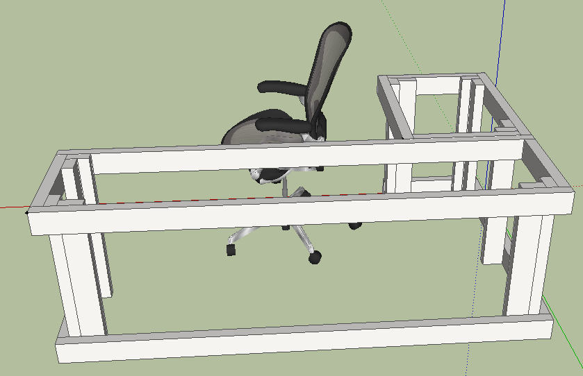DIY L Shape Computer Desk - Woodworking Talk - Woodworkers Forum