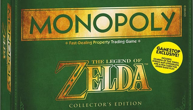 This Is The Zelda Monopoly Game Board, Out Next Month