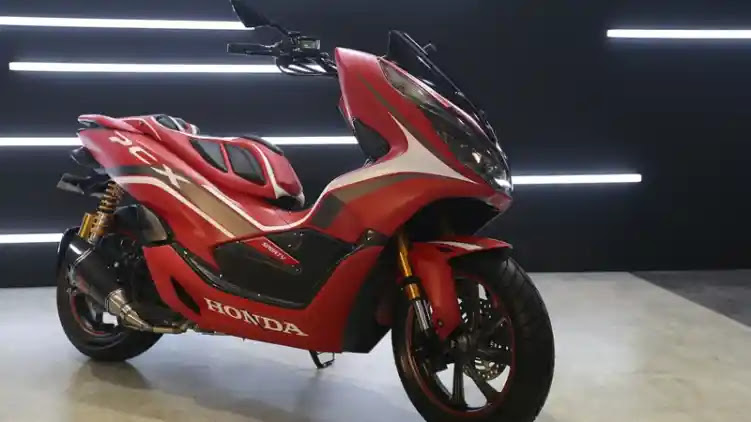 Modifikasi All New Honda PCX 150 Bergaya Si Setan Merah Modifikasi All New Honda PCX 150 Bergaya Si Setan Merah