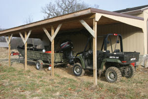 Building a Lean to Shed Plans