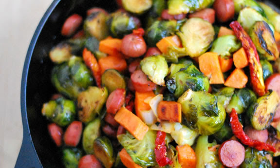 Brussels Sprouts Skillet