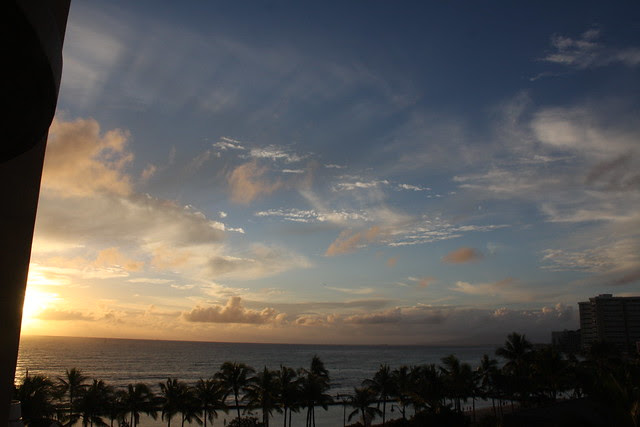 twilight, waikiki