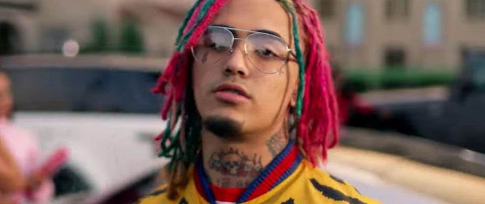 face tattoos lil pump