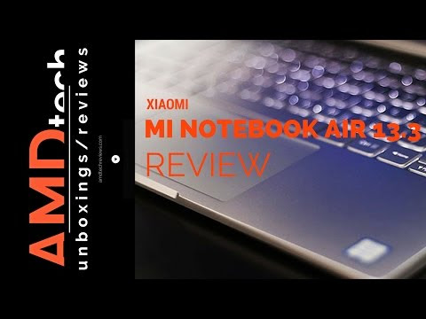 Video Xiaomi Notebook Specs