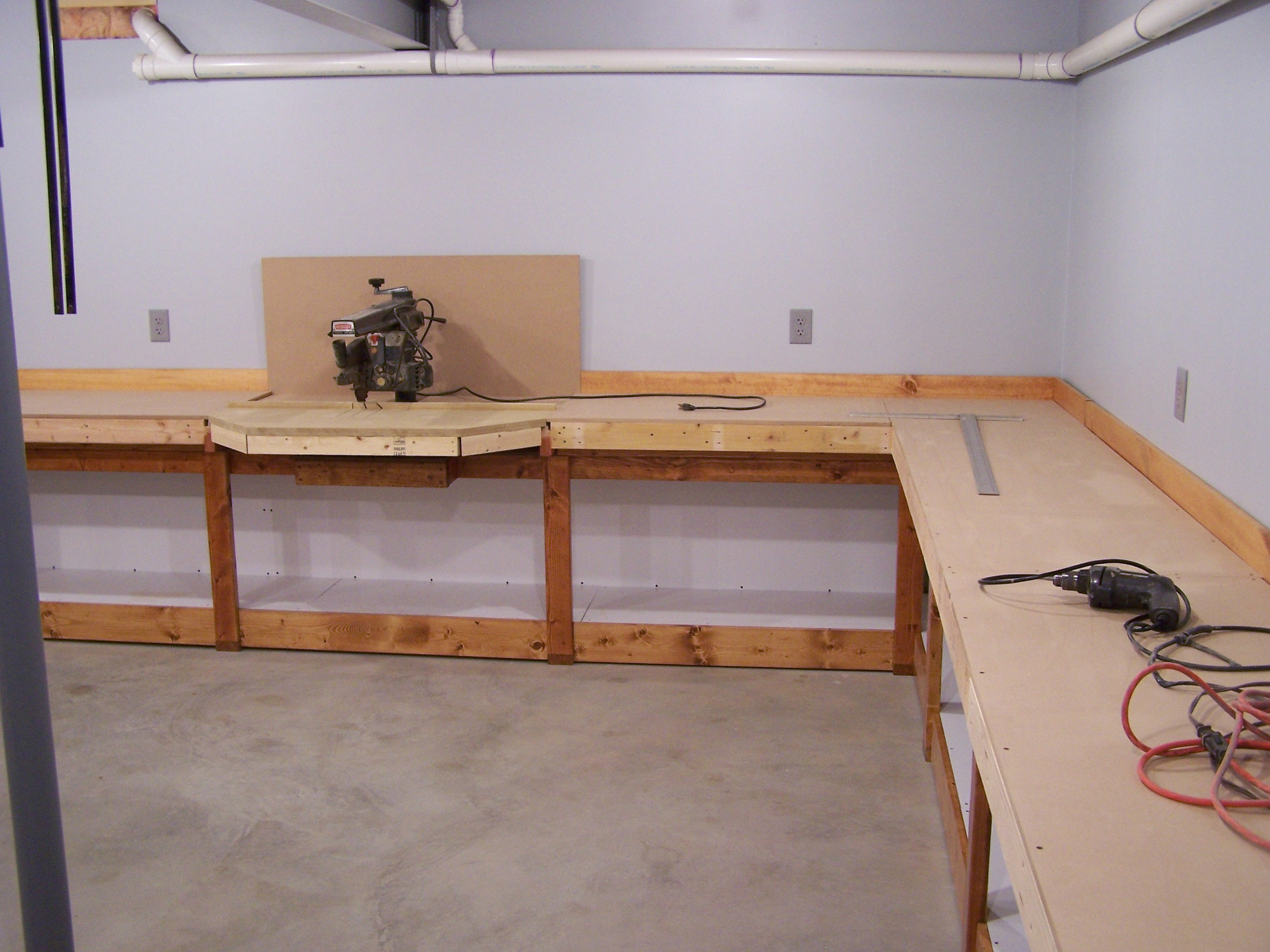 Build Radial Arm Saw Table images