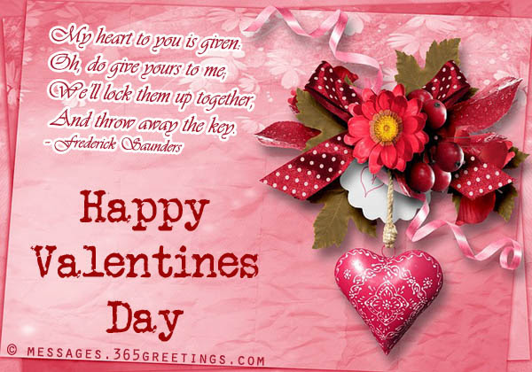 Valentines Day Messages for Girlfriend and Wife 