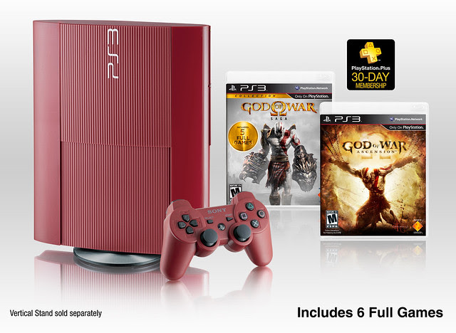 God Of War Ascension Legacy Bundle Includes Garnet Red Ps3 Playstation Blog