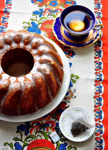 Honey Cake with Tea