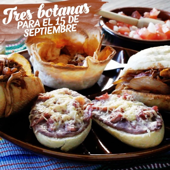 Botanas Fiestas Patrias