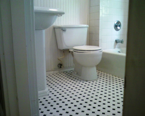 Bathroom floor tile installation  large and beautiful photos. Photo to select Bathroom floor 