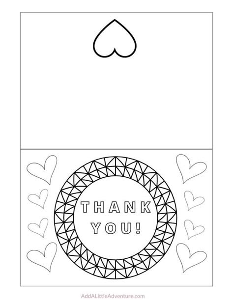 Free printable color your card thank you cards, create and print your own free printable color your card thank you cards at home. free printable thank you cards to color add a little adventure
