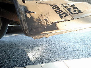 ボディーの錆修理 価格料金ご相談下さい 愛媛松山東温 ナップファクトリー