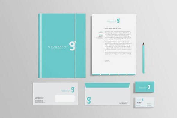 1 Identity Mock-up Design