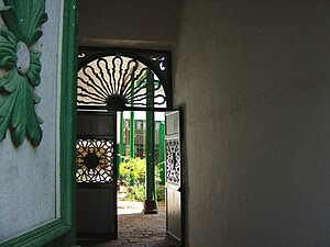 Al interior de una vivienda paisa colonial en Santa Fe de Antioquia