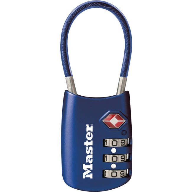 MLK4688DBLU Master Lock 4688D Luggage Cable Lock