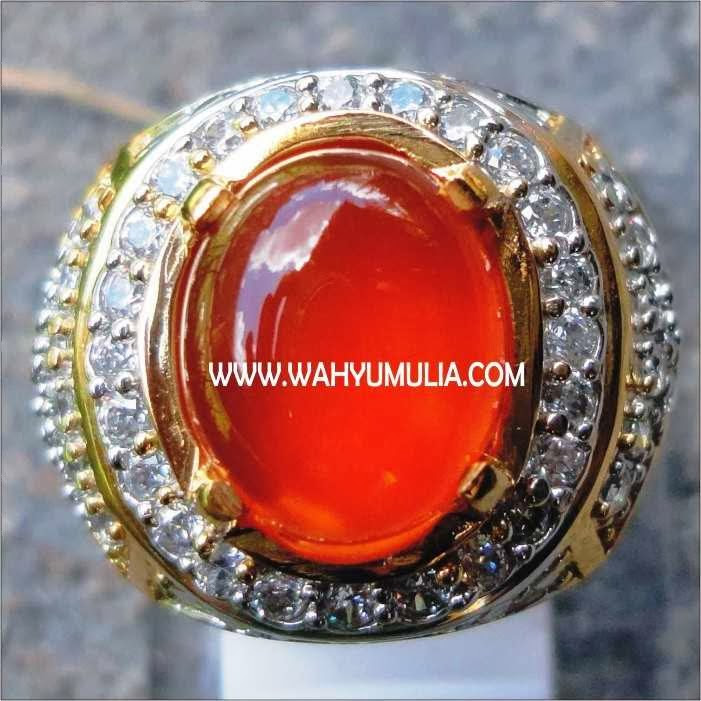 jual batu permata Red Baron Keladen Pacitan stone, khasiat , rough Red