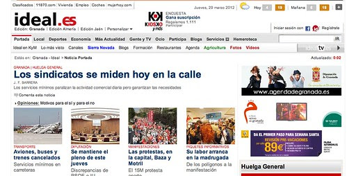 Crónica Huelga 29M 2012