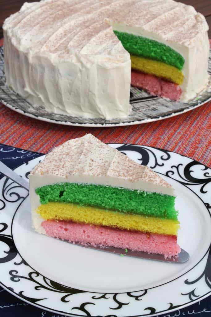 Easy Italian Rainbow Cookie Cake | The Spiffy Cookie