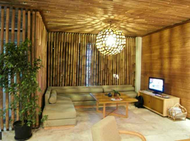  Rumah  Bambu Sederhana  Modern Gambar Rumah  Idaman 