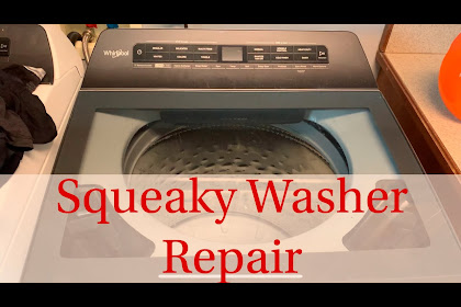 washing machine squeaking on spin