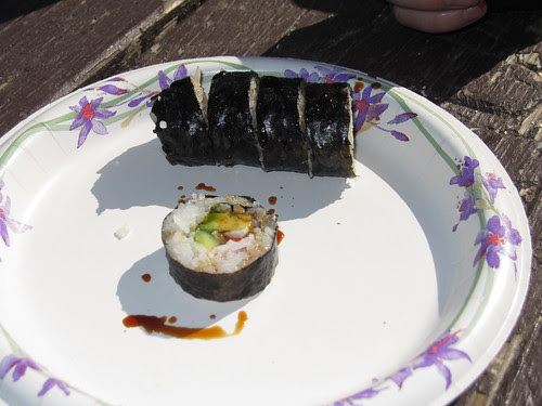 Sushi at the SAG stop!