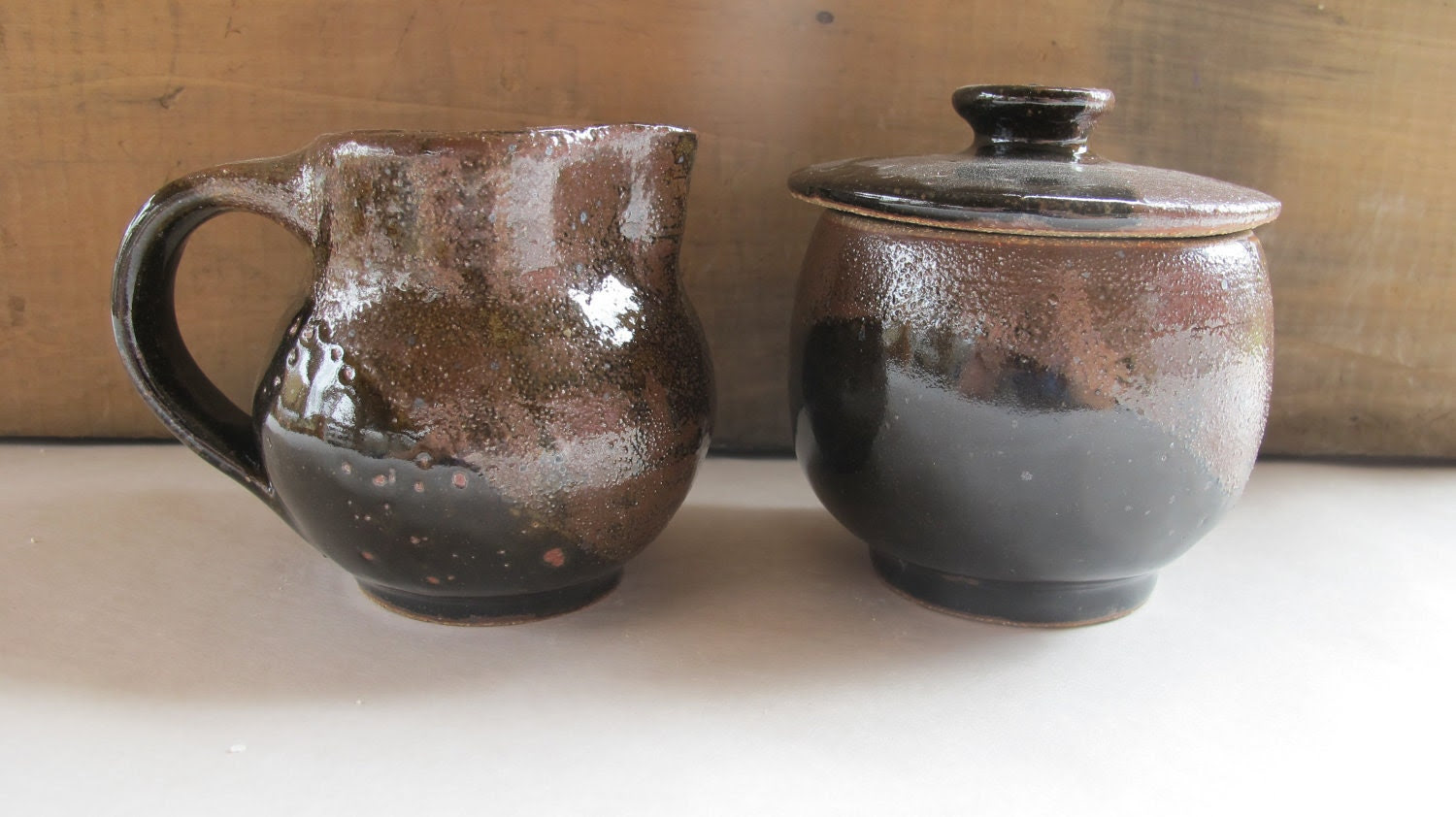 Sugar and Creamer Set - NewProspectPottery