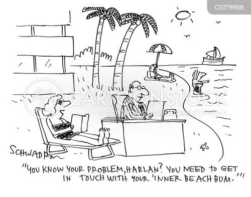 Beach Bum Cartoons and Comics funny pictures from Beach Bum Cartoons and Comics funny pictures from