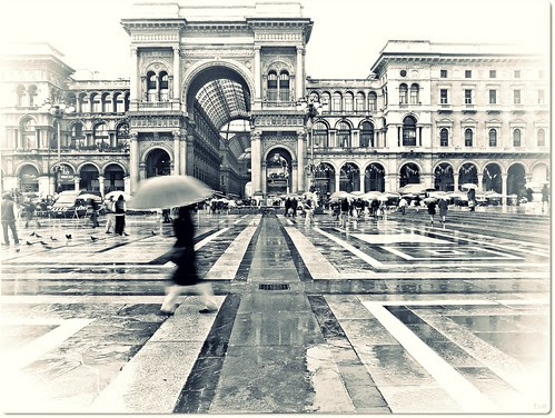 La Piazza in bianco&nero by Ev@ ;-)