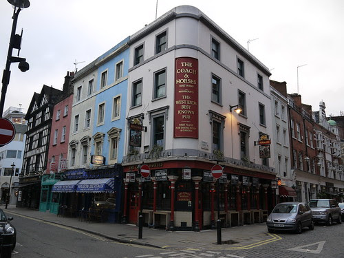 Coach and Horses - Dean Street, Soho by Yekkes