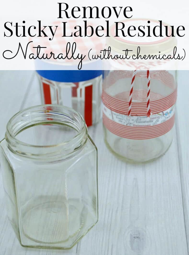 How to get jar labels off