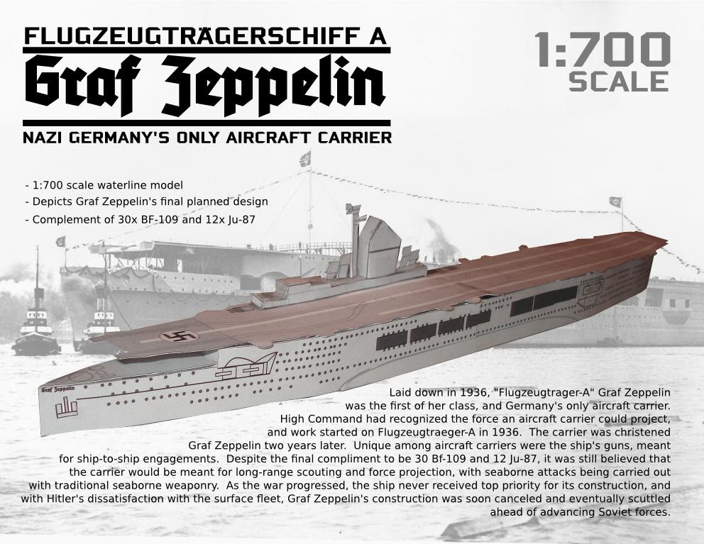 Graf Zeppelin Papercraft