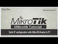 Static IP configuration with MikroTik Router to PC-Bangla Tutorial Free