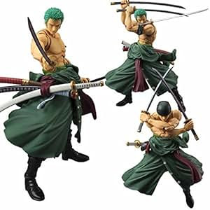 Buy ONE PIECE Roronoa Zoro PVC-painted action figure ...