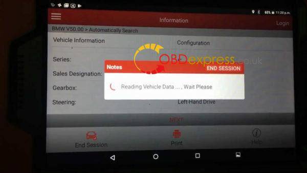 launch x431 how to code e60 bmw 535xi n54 injectors 11
