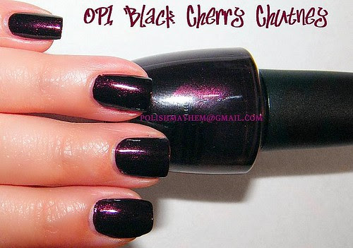 OPI Black Cherry Chutney