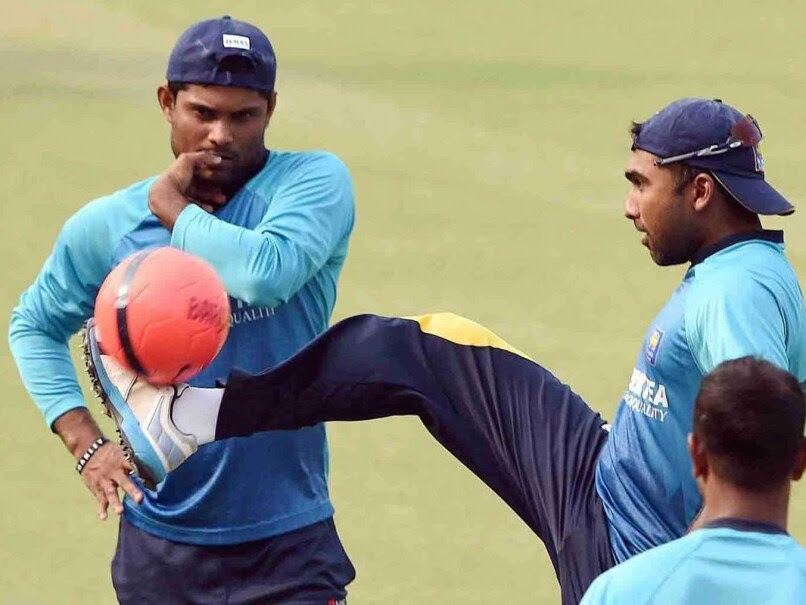 Mahela Jayawardena training session