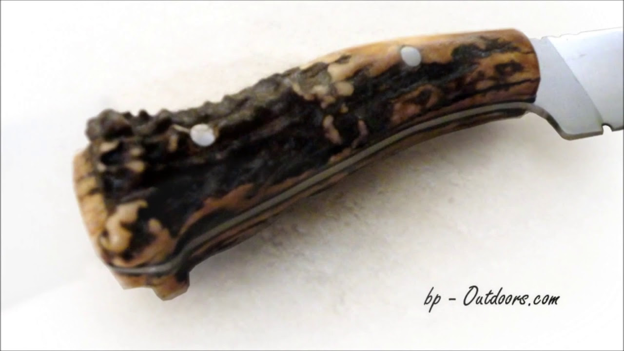 Deer Antler - Stag Handle - Knifemaking - YouTube