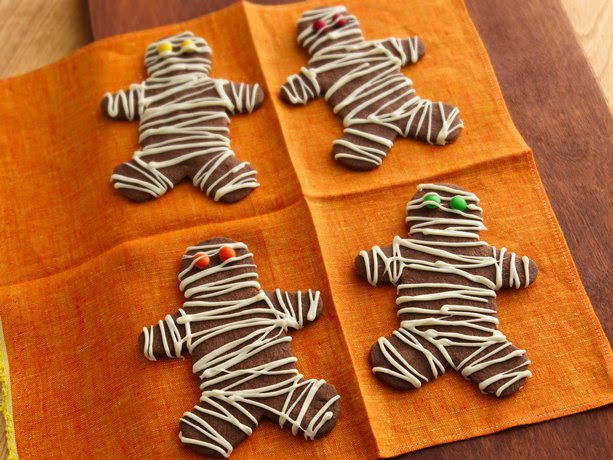 Chocolate Mocha Mummy Cookies