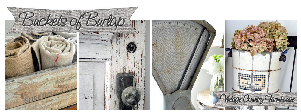 Buckets of Burlap