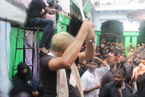 My Pushkar Dagger And My Kama Matam At Bargah Ashura 2012 by firoze shakir photographerno1