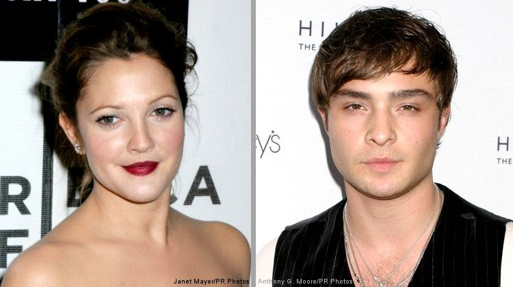 Ignoring their 12-year age gap, Drew Barrymore and Ed Westwick apparently 