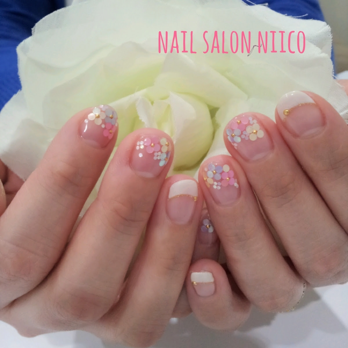 14春ネイル フラワー 亀戸 江東区ﾈｲﾙｻﾛﾝ 江東区 錦糸町 亀戸でおすすめのネイルサロン Nail Salon Niico