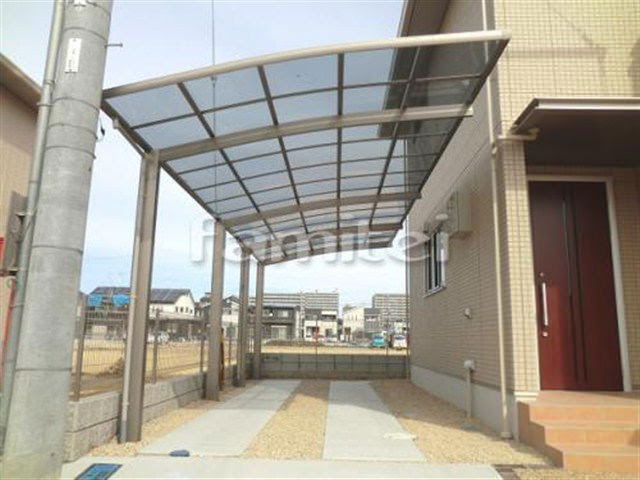 カーポート プライスポート縦2台 ファミリー庭園 滋賀店 タカショー リフォームガーデンクラブ