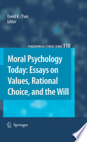 Moral Psychology Today
